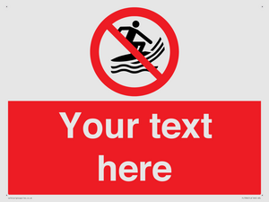 Custom No surf craft